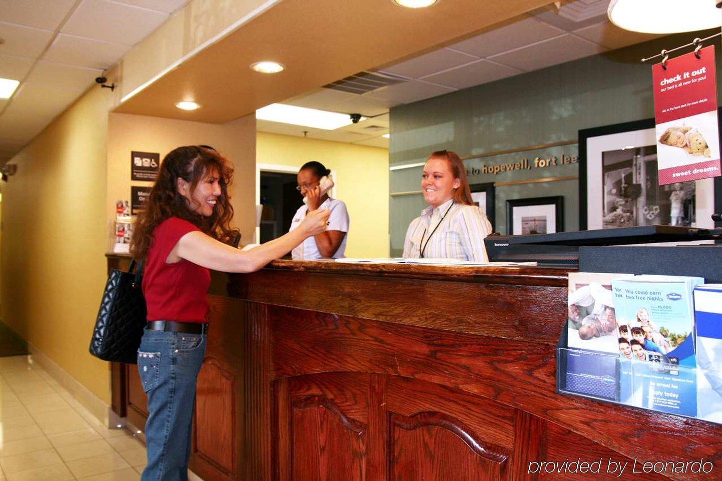 Hampton Inn Hopewell Fort Gregg-Adams Interiør billede